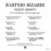HARPERS BIZARRE Feelin' Groovy (Warner Bros. Records – WPCP-4701) Japan 1967 CD )Soft Rock, Pop Rock)
